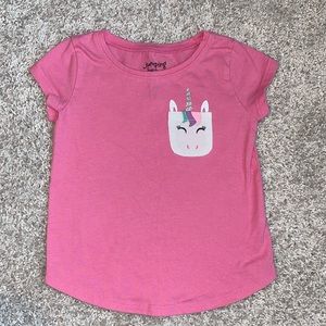 Jumping Beans unicorn pocket tee size 3T
